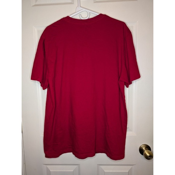 Universal Studios Popeye Sailor T-Shirt Men's XL Red Flex Funny Retro Cotton - Picture 3 of 4